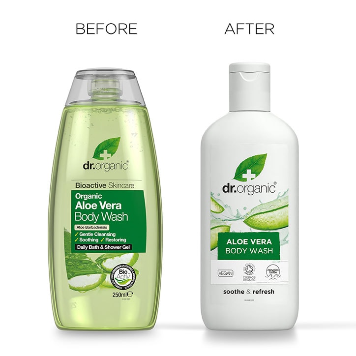 Dr. Organic Αφρόλουτρο με Aloe Vera 250ml